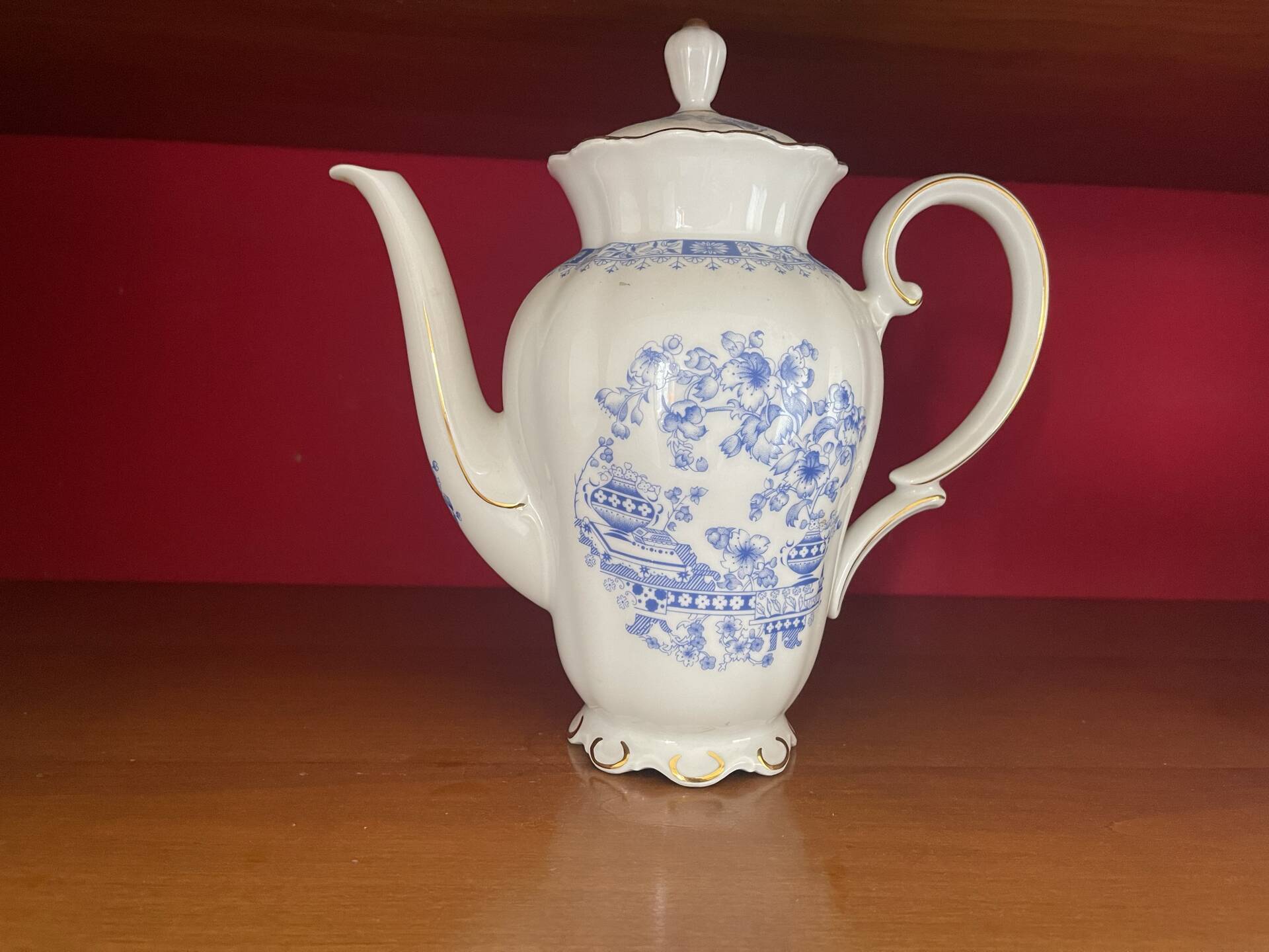 Cafetière Seltmann Weiden Bavaria Theresia, Allemagne de l'Ouest