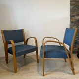 Bridge Bow Wood Steiner armchairs