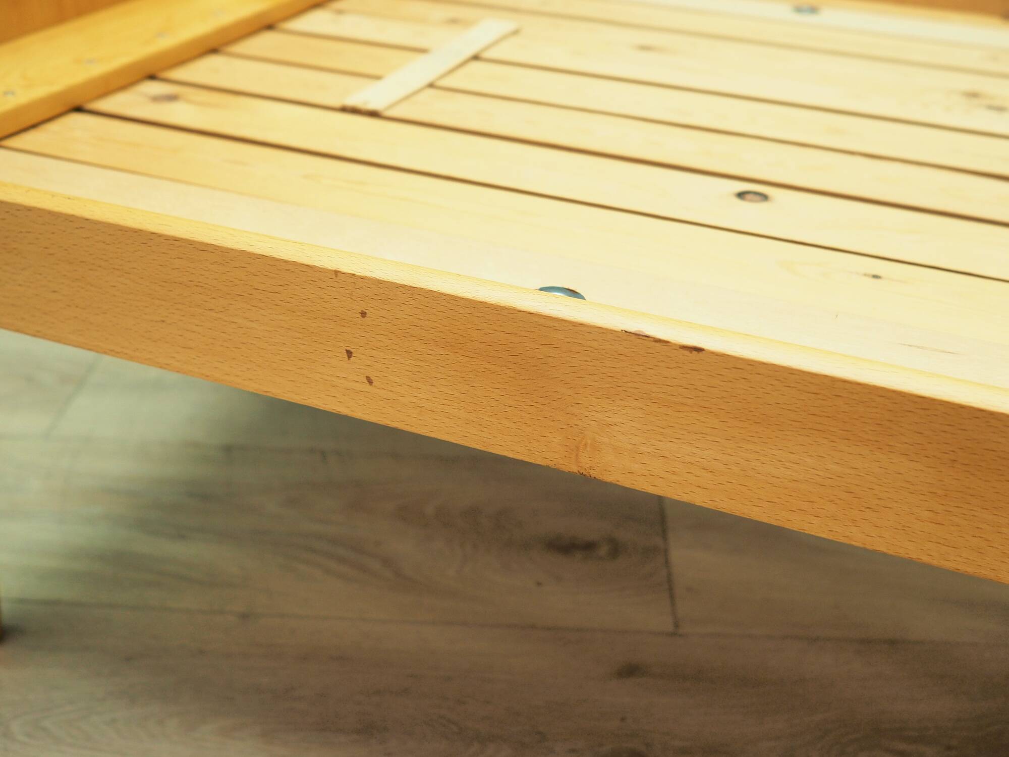 Bed frame ash, Danish design, 1960s, production: Denmark