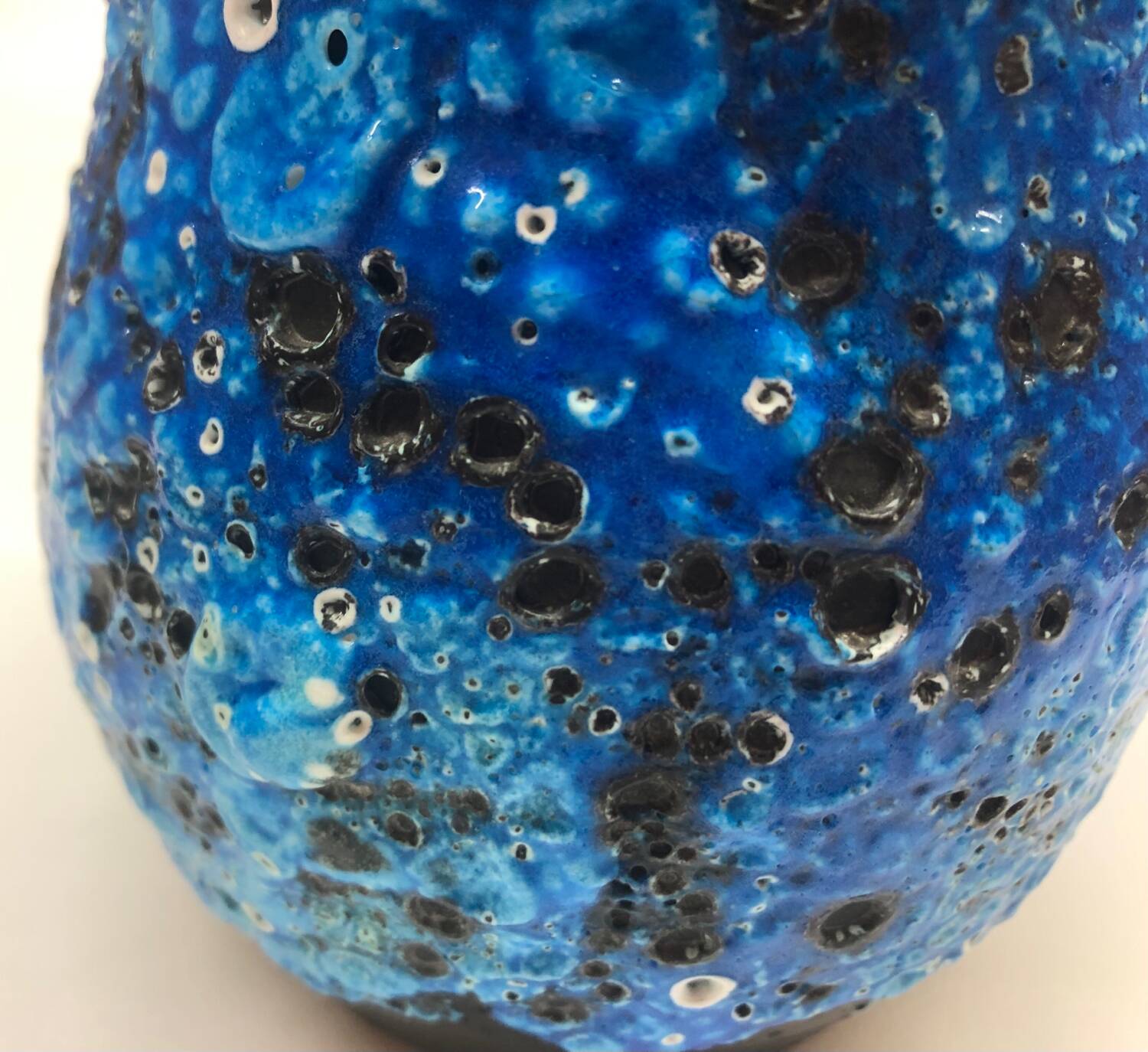 Vallauris seafoam vase