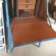 Blue school desk, early 20th century