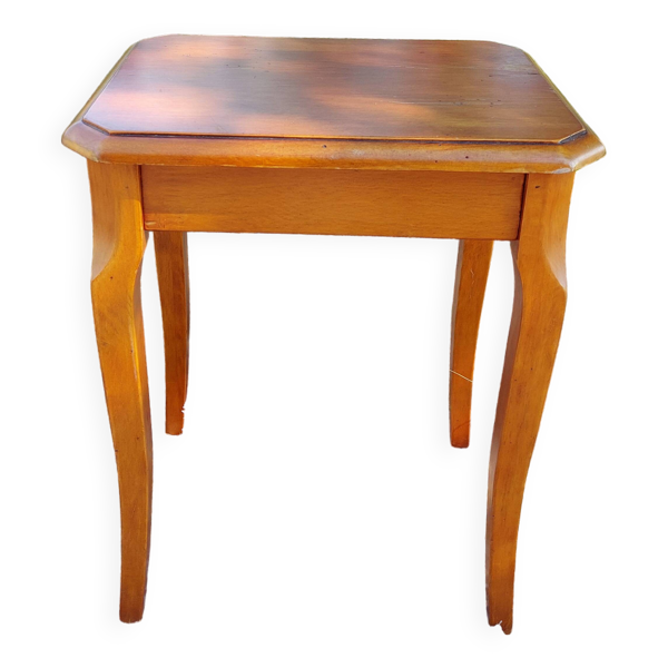 Mini table en bois, bout de canapé, chevet