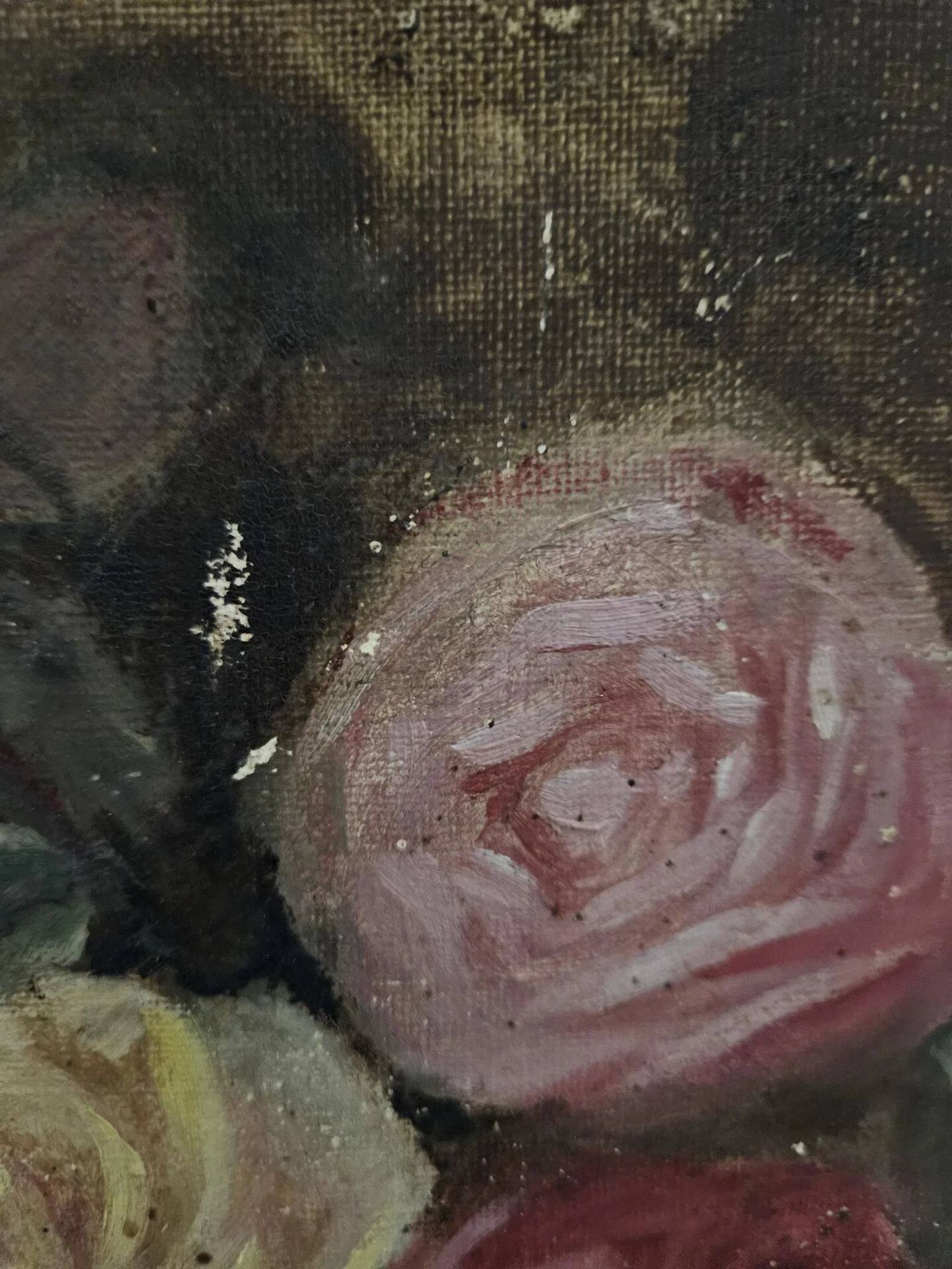 Rose Bouquet Painting