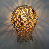 Macramé suspension from the 60s and 70s