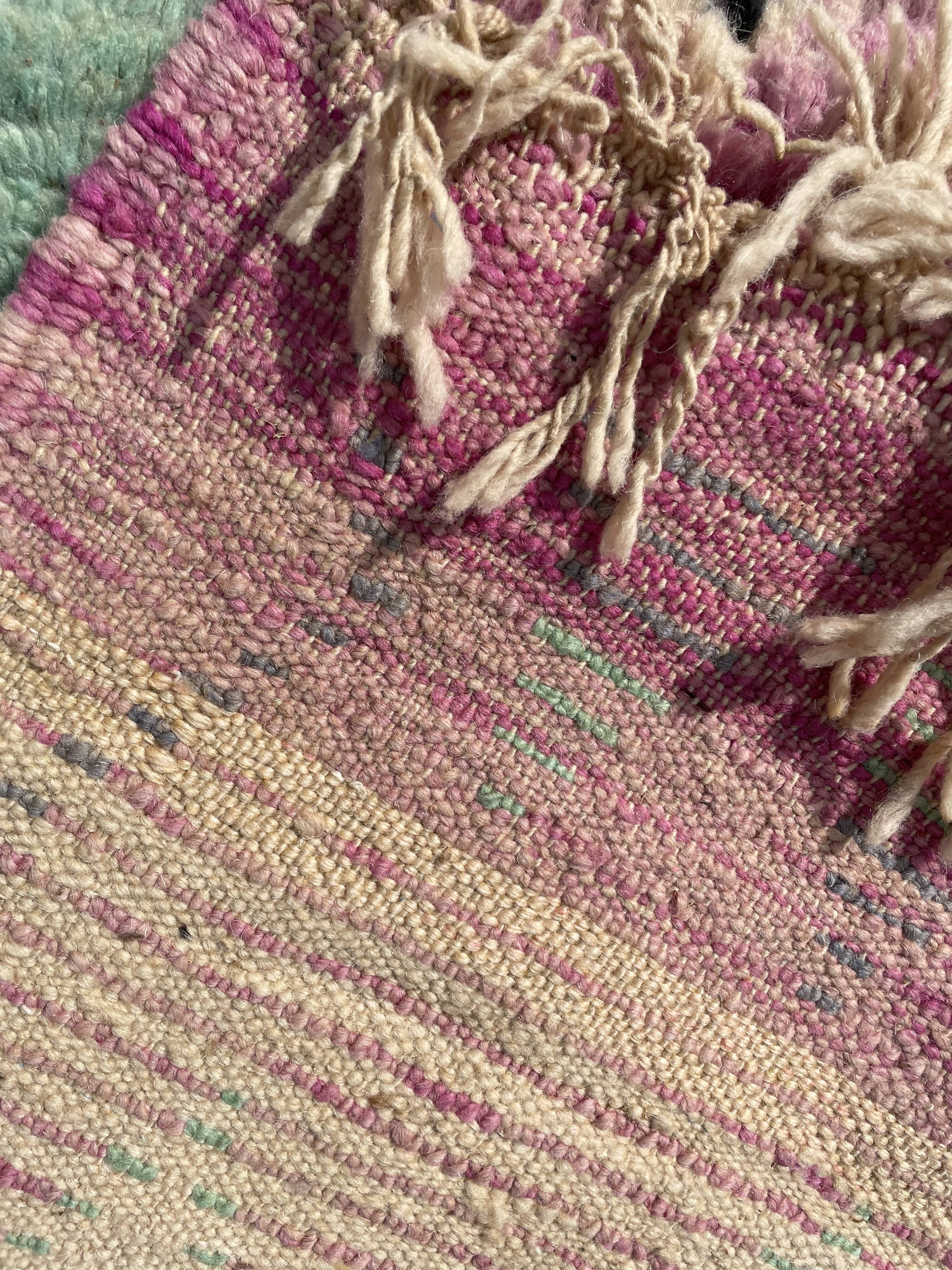 Carpet berbere corridor boujaad, 70x320 cm