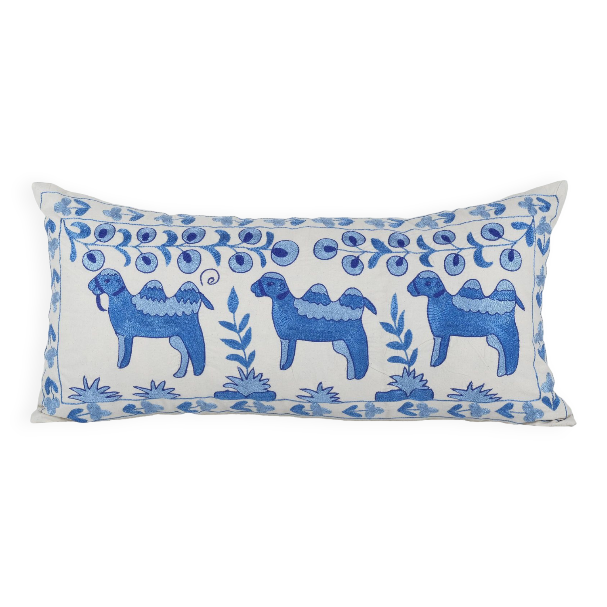 Turkish Suzani pillowcase