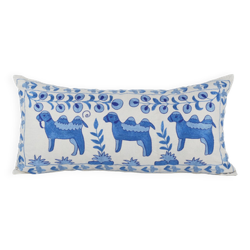 Turkish Suzani pillowcase
