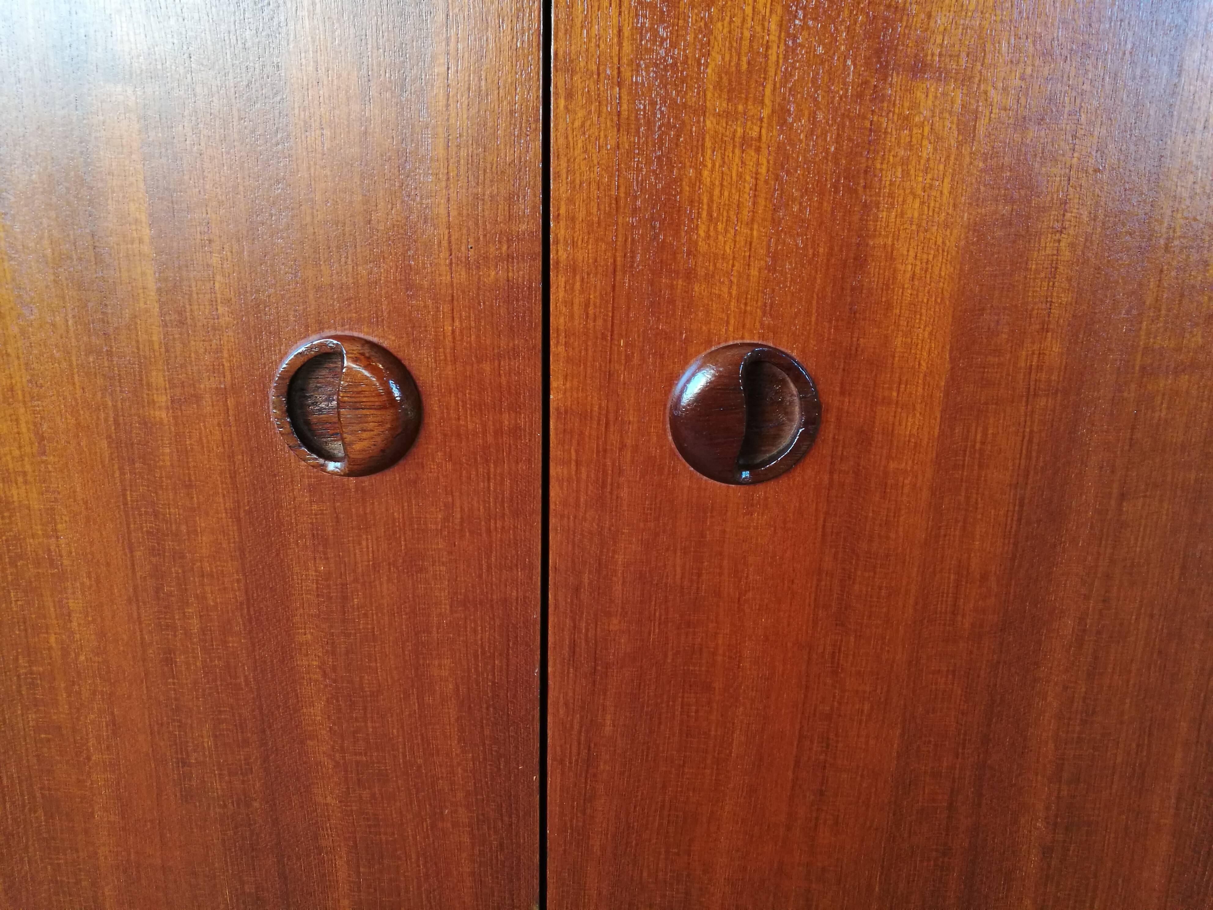 Wardrobe design 1970, teak