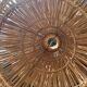 Suspension ou luminaire en rotin en forme de lanterne asiatique