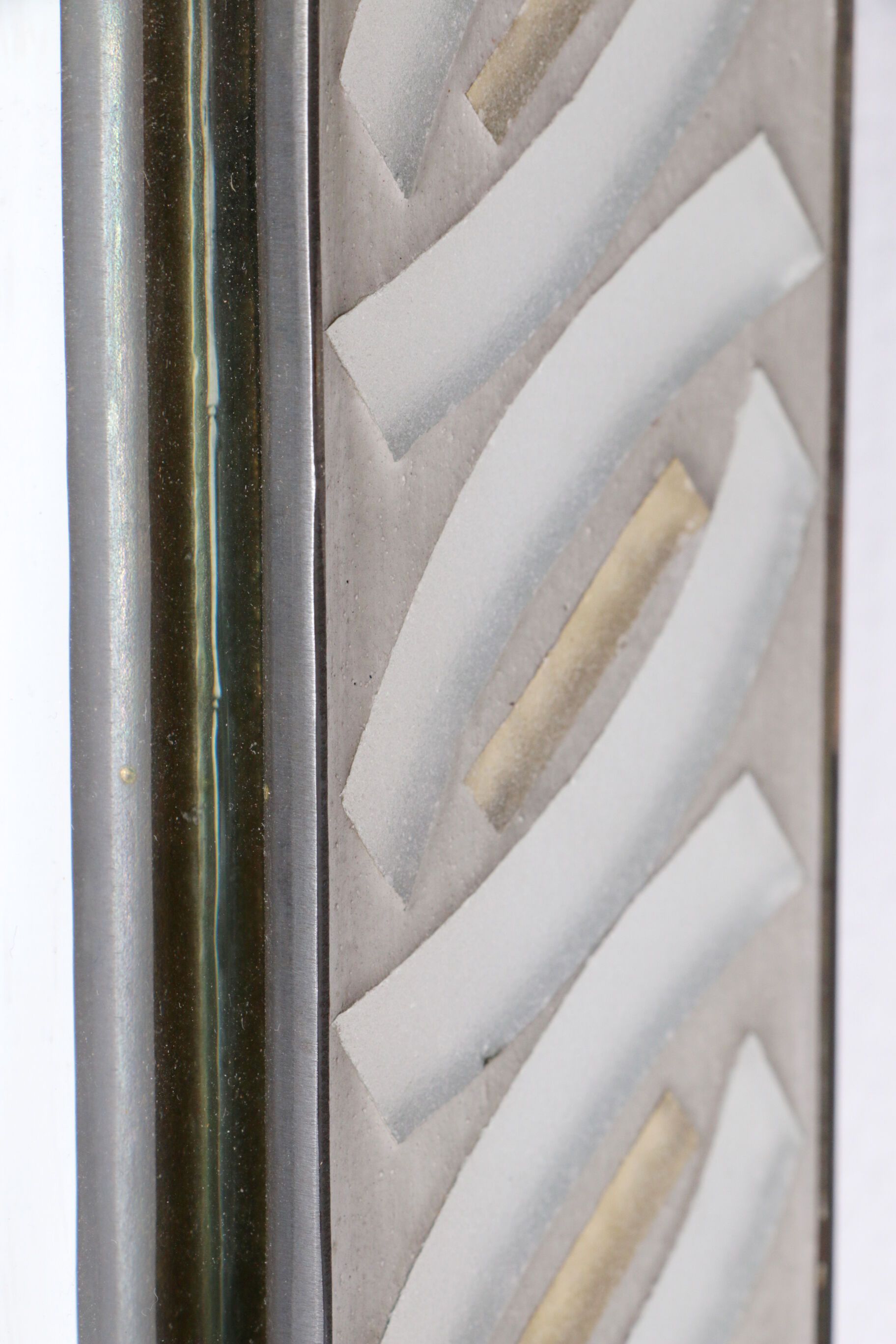 Mosaic wall mirror by Berthold Müller Oerlinghausen, 1950