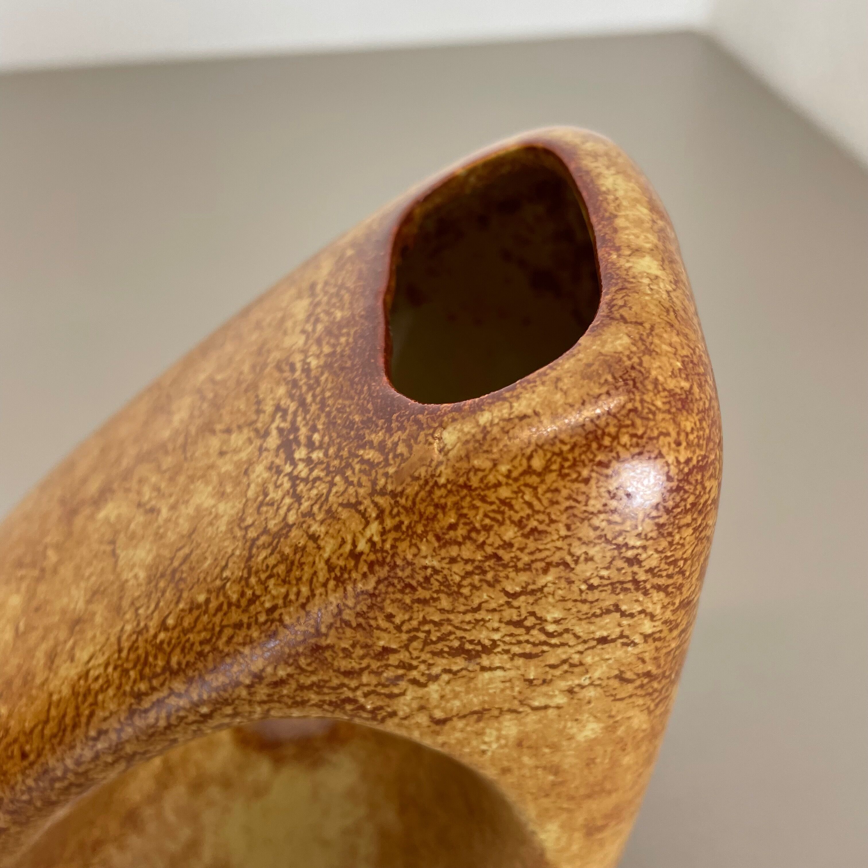 Set of 2 Ceramic Studio Pottery Vases by Bertoncello Ceramics, Italy 1970s