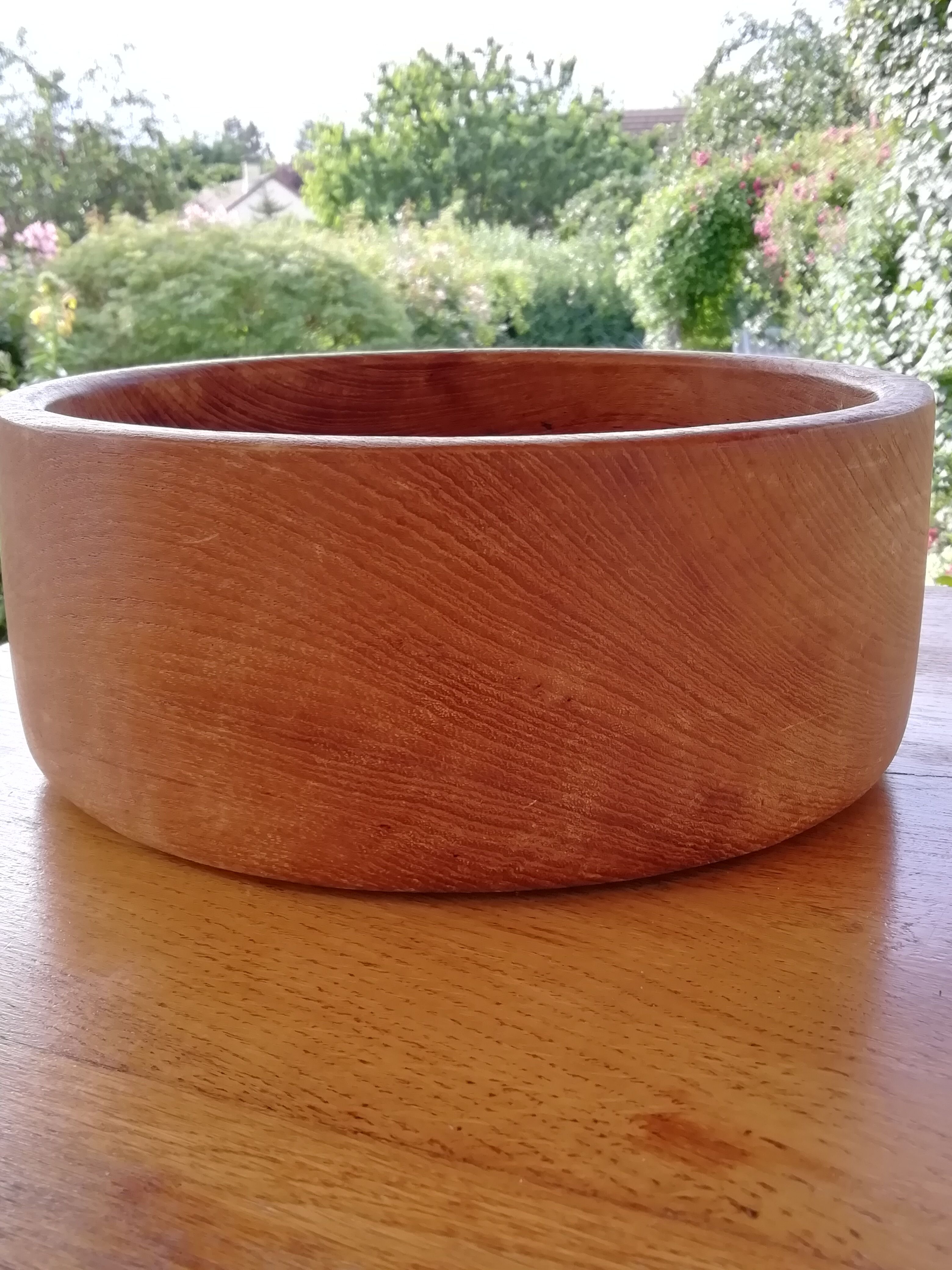 Teak bowl