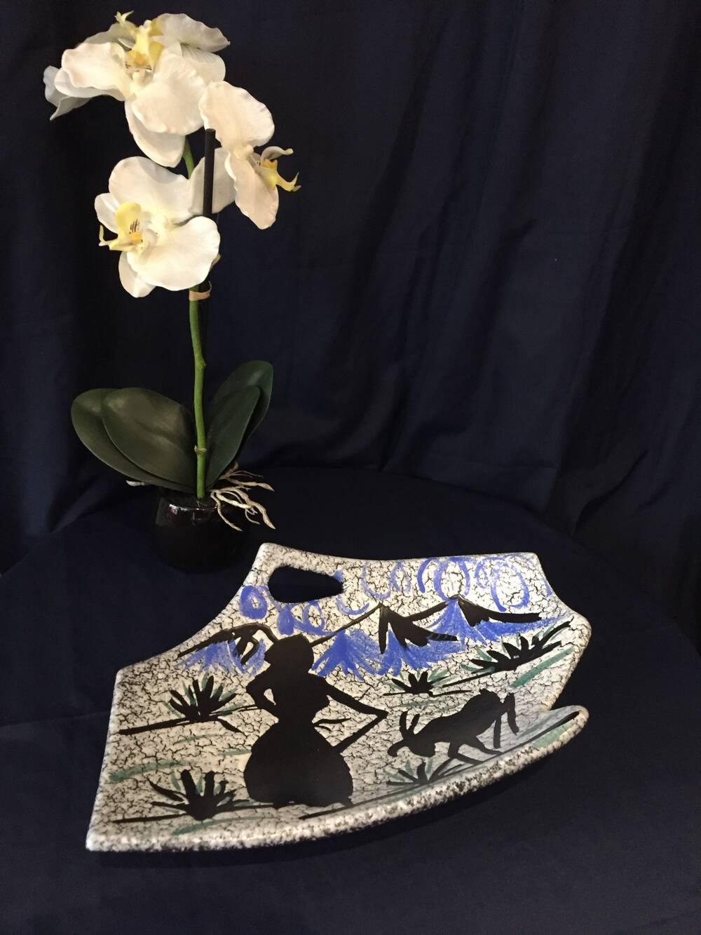 Fruit cup original vintage kitchen decor table art