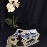 Fruit cup original vintage kitchen decor table art