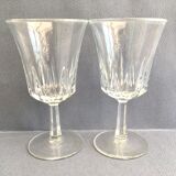 Set of 6 vintage wine glasses