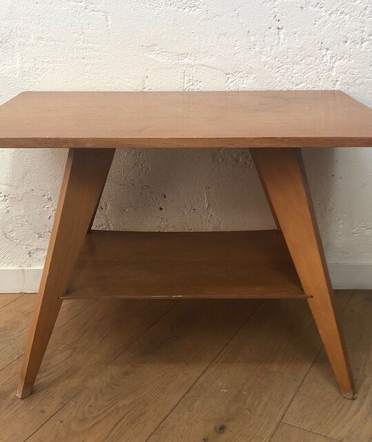 Vintage wooden coffee table