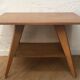 Vintage wooden coffee table