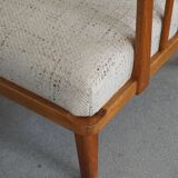 Mid Century Swedish Three Seater Sofa by Carl Malmsten, Model "Visingsö", 1960s