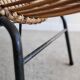 Adult rattan shell chair