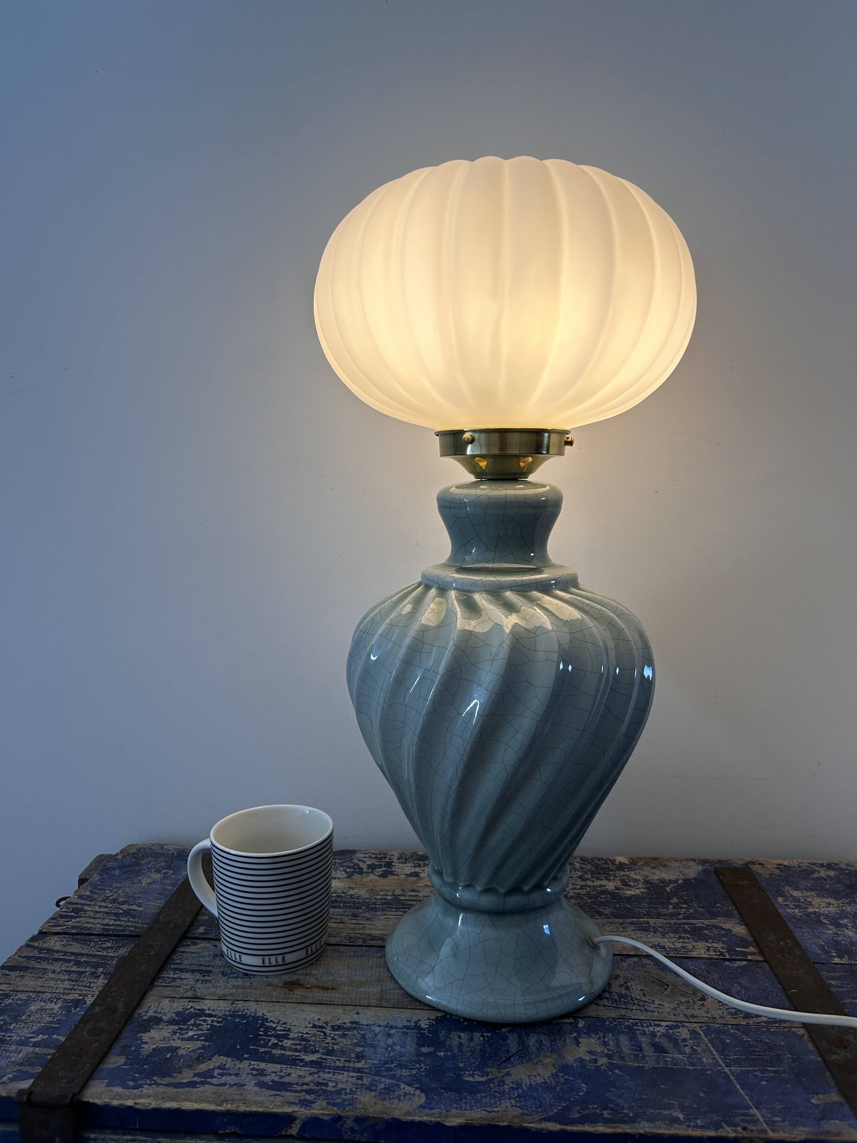 Vintage ceramic table lamp