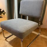 Restored chrome armchair