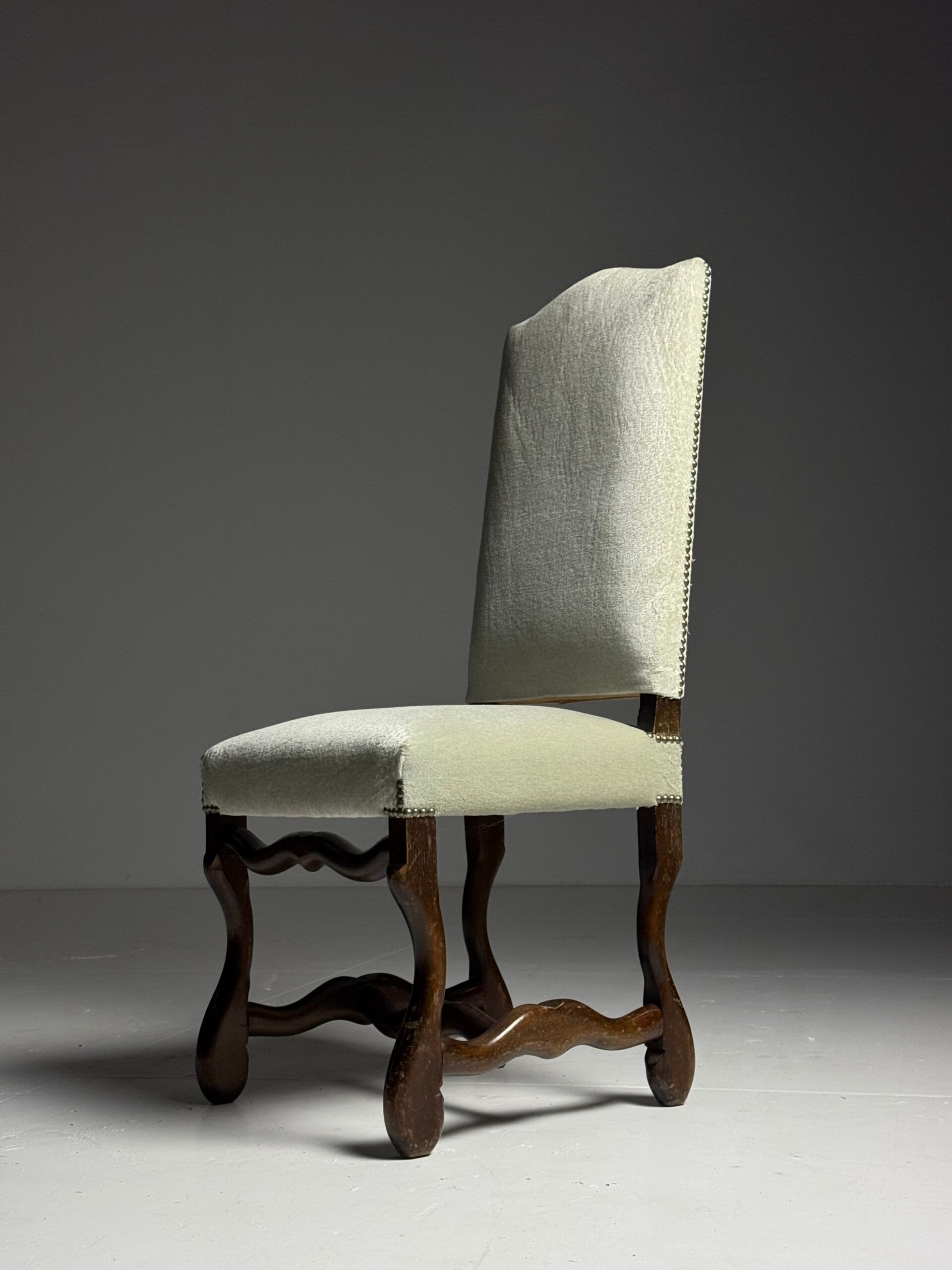 Set of 6 Os de Mouton chairs