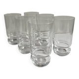 Verre orangeade cristal