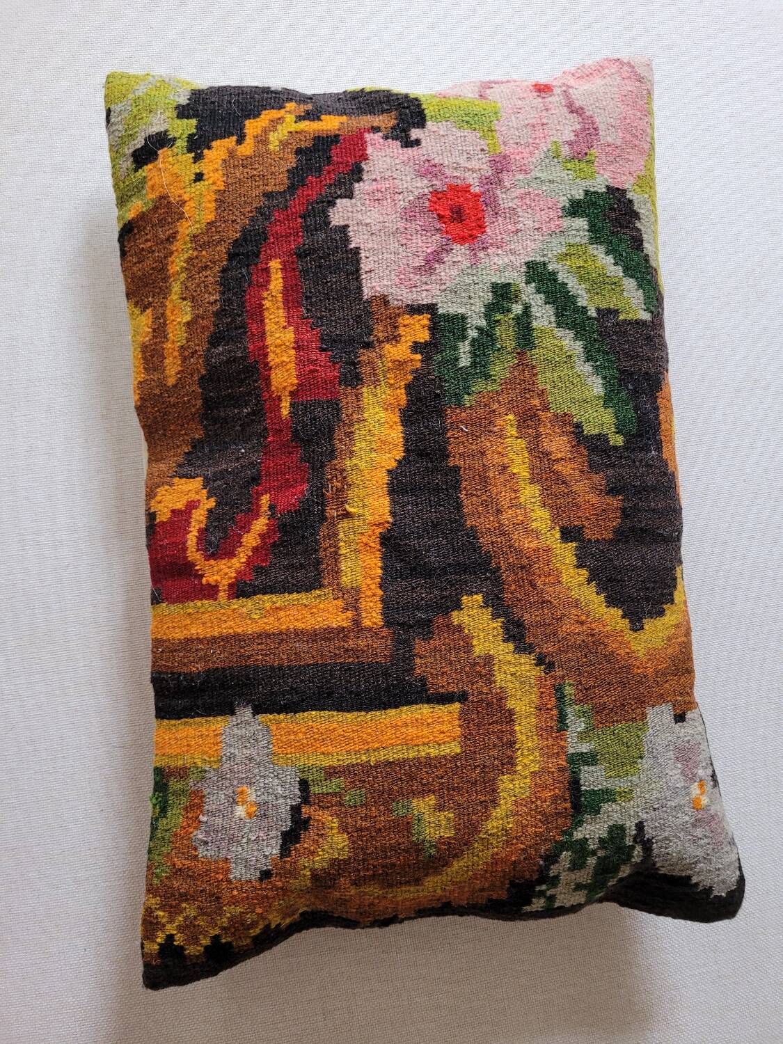 Moldavian kilim cushion