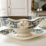 Saucière faïencerie de Gien