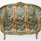 Louis XV style basket sofa