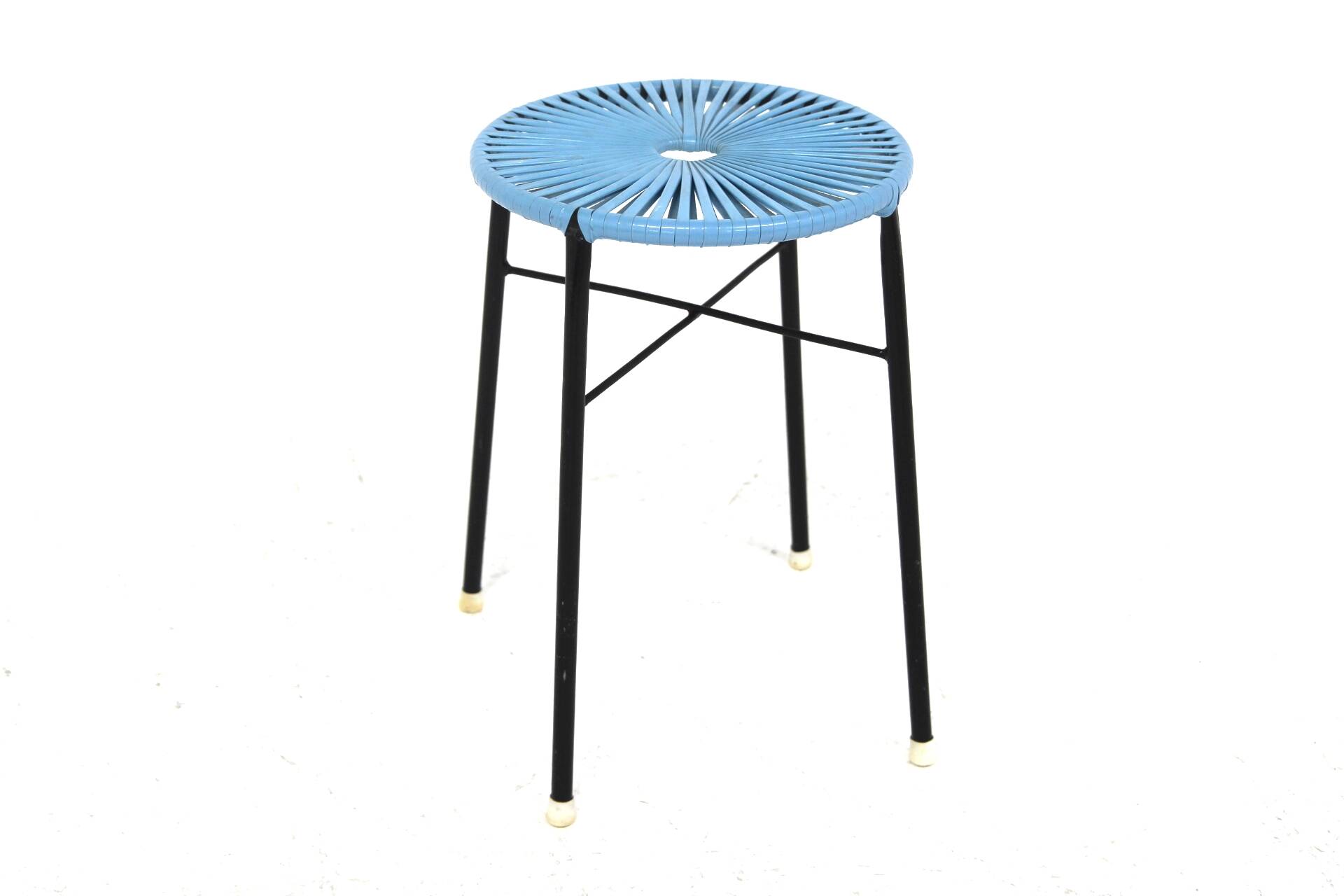 Metal and plastic stool, Sweden, 1950