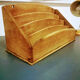Wooden mail sorter
