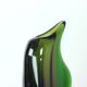 Sculptural Art Glass Vase By Mstišov Glassworks, Czechoslovakia, 1960s