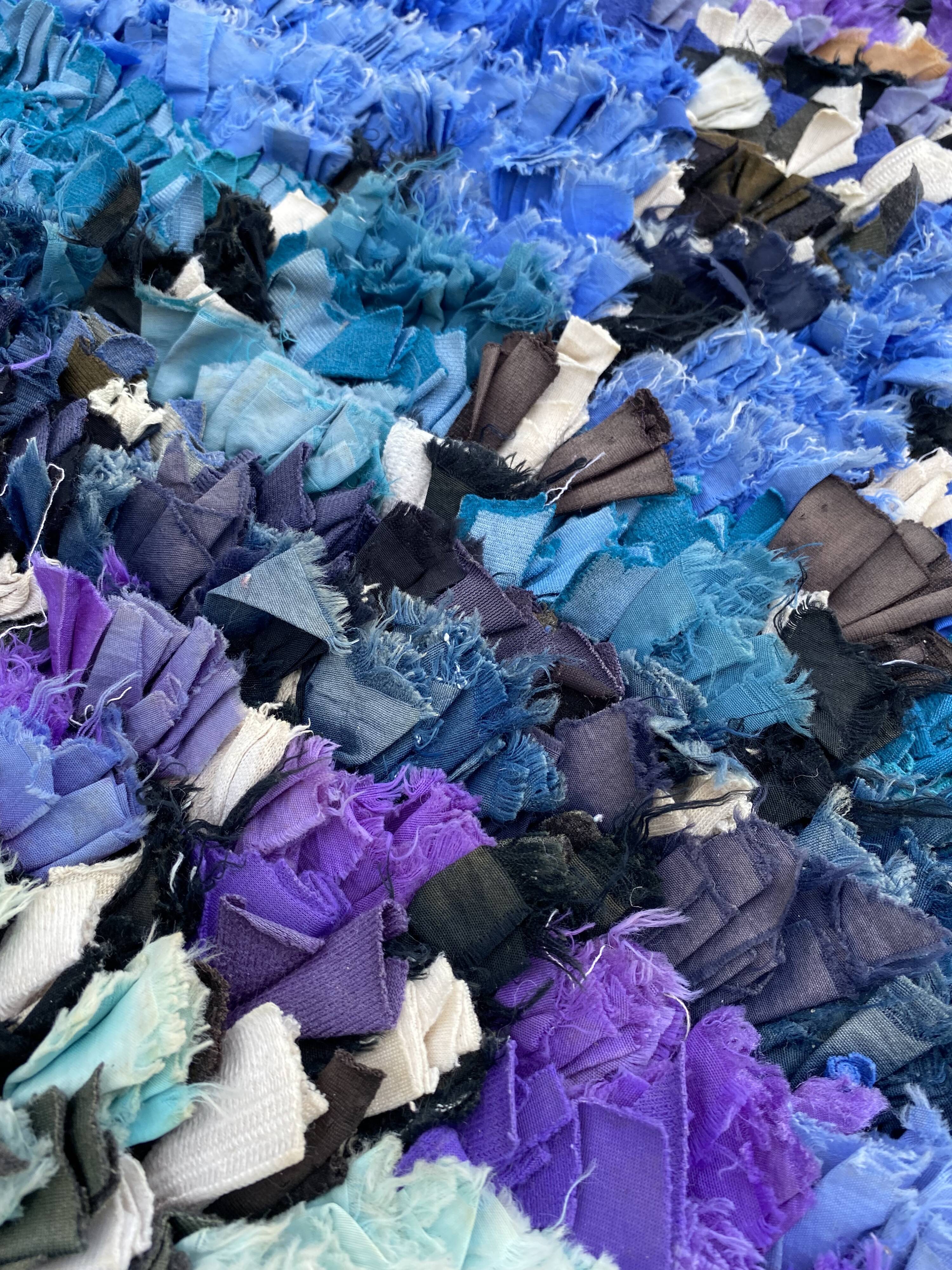 Carpet Berbere Boucherouite 125x210 Cm