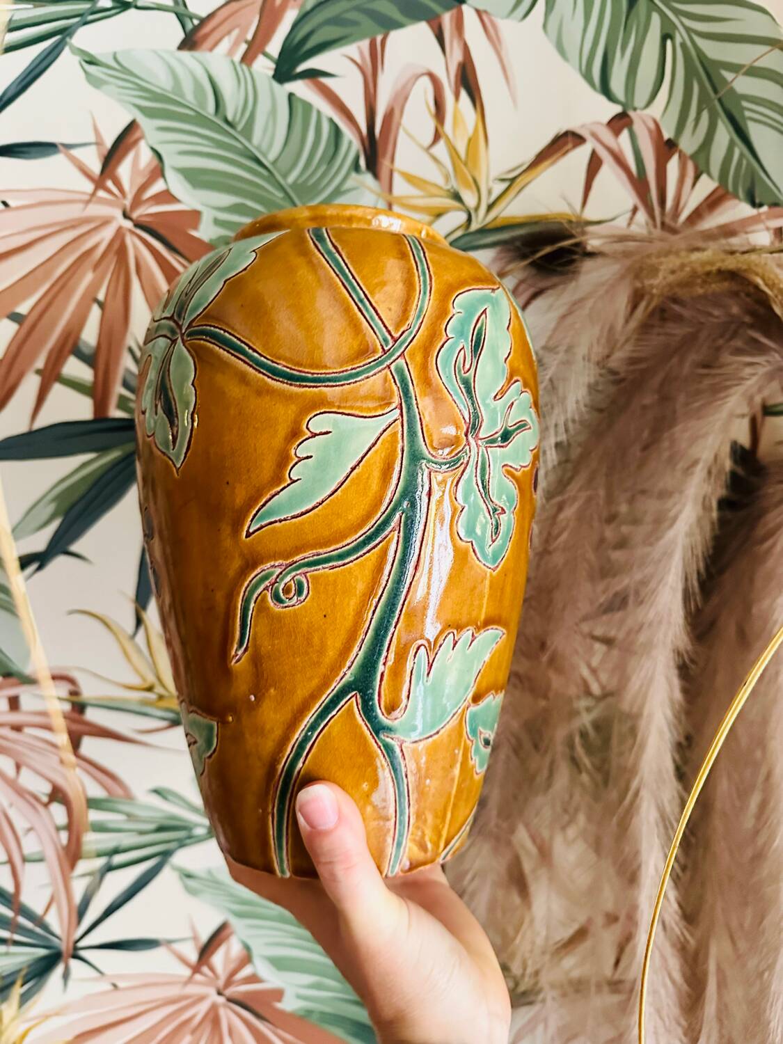 Old 19th century vase