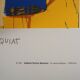 Jean-Michel Basquiat: Welcome Sign, signed lithograph