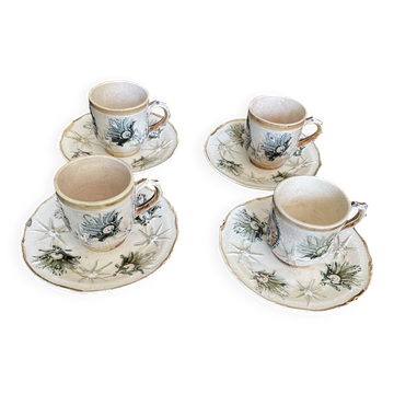 Tasses à café Wasmuël XIXeme