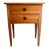 Ancien chevet en bois