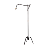 Old wrought iron lamppost