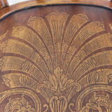 Mundus 42 pyrograved bistro chair