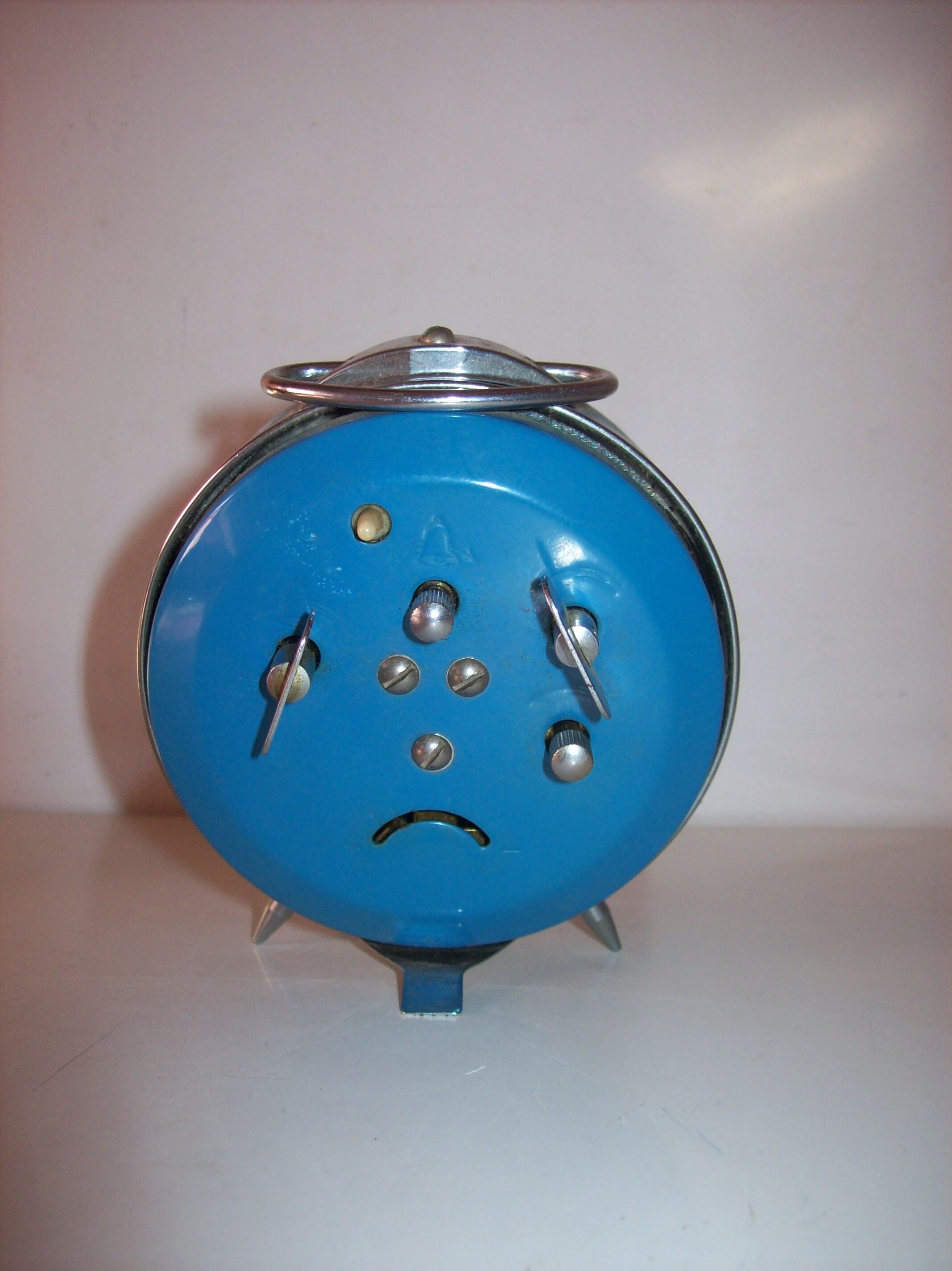 Old mechanical alarm clock