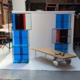 Rotating libraries by Jean Nouvel for Zeritalia, 1999