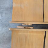 Vintage Folding Wooden Daybed /by Niko Kralj for Stol Kamnik / 1970s