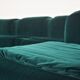 Fauteuils en Chenille de Seven Salotti, 1970s, Set de 5