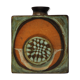 Vase grès géométrique motifs abstraits Onet