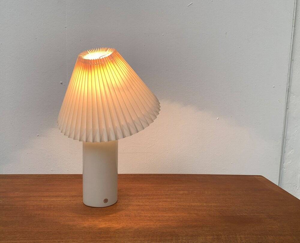 Mid-century glass table lamp by Odreco, 1960s.