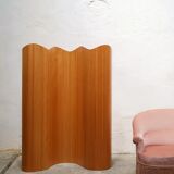 Vintage wooden screen published by Habitat