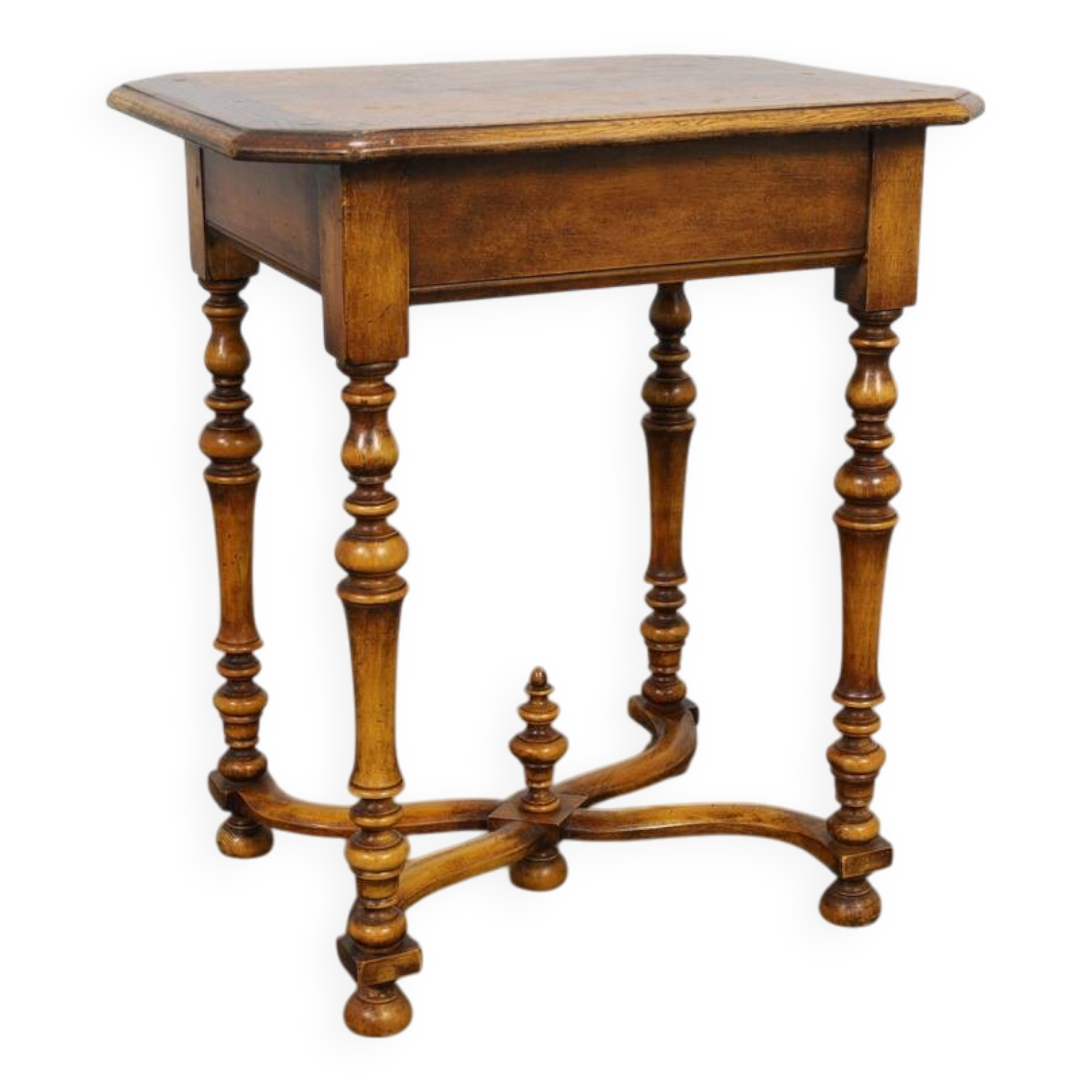 Neo-Baroque Side Table with Drawer, ca. 1890–1920