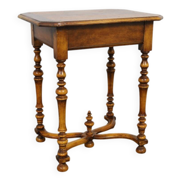 Table d'appoint néobaroque avec tiroir, vers 1890-1920