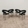 Set of 4 vintage 1970s design dining chairs modernariato.